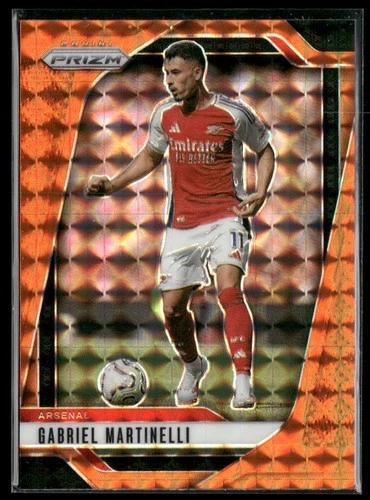 Gabriel Martinelli 2024 Panini Prizm Premier League Naranja Mosaico