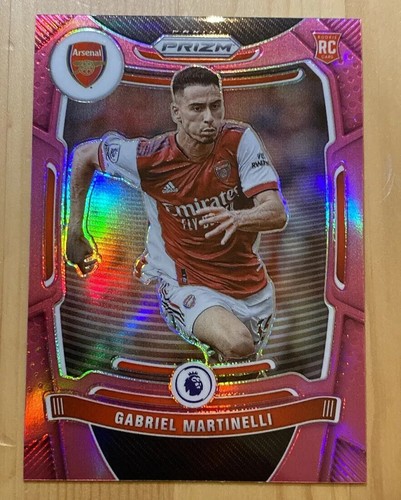 Gabriel Martinelli 2021 Panini Prizm Premier League Pink #203