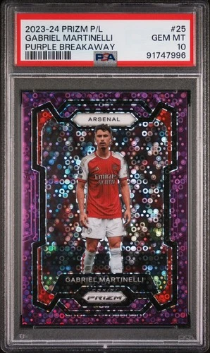 Gabriel Martinelli 2023 Panini Prizm Purple /25