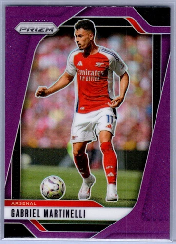 Gabriel Martinelli 2024 Panini Prizm Purple Prizm
