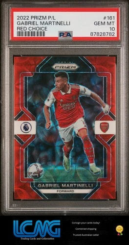 Gabriel Martinelli 2022 Panini Prizm Red Choice /30