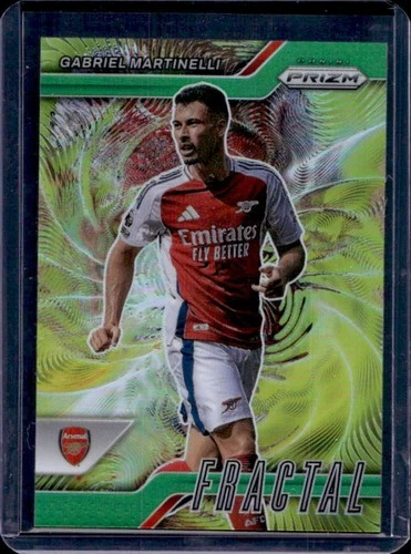Gabriel Martinelli 2024 Panini Prizm Verde Frattale /5
