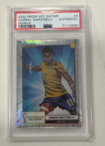 Gabriel Martinelli 2022 Panini Prizm World Cup