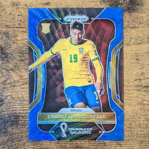 Gabriel Martinelli 2022 Panini Prizm World Cup Blue Wave /199