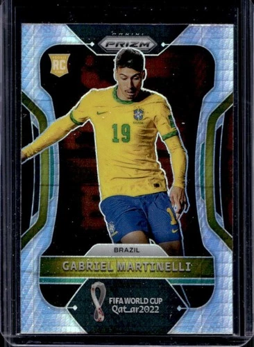 Gabriel Martinelli 2022 Panini Prizm World Cup Hyper