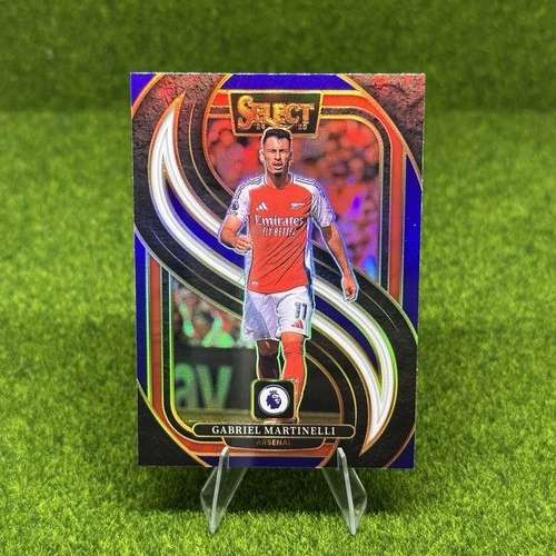 Gabriel Martinelli 2024 Panini Select Blue Prizm