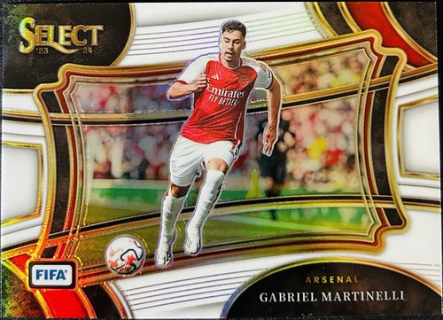 Gabriel Martinelli 2023 Panini Select Field Level White Prizm /20