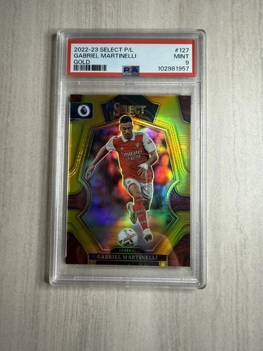 Gabriel Martinelli 2022 Panini Select Gold /10