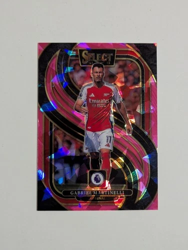 Gabriel Martinelli 2024 Panini Select Pink Mezzanine