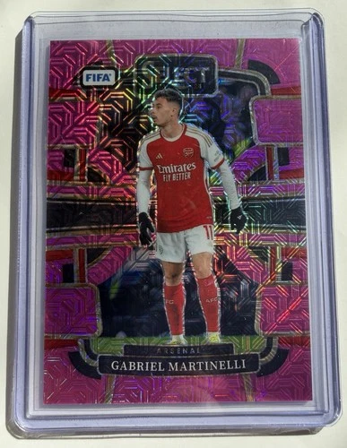 Gabriel Martinelli 2023 Panini Select Pink Mojo Prizm /199