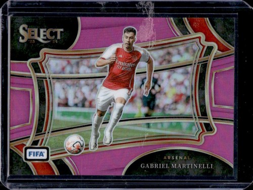 Gabriel Martinelli 2023 Panini Select Pink Prizm /75