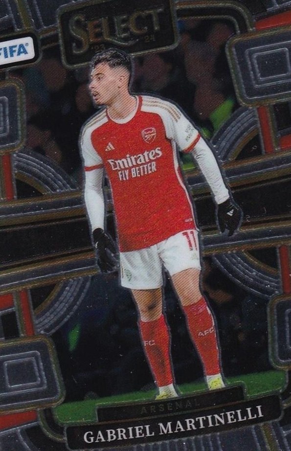 Gabriel Martinelli 2023 Panini Select Purple