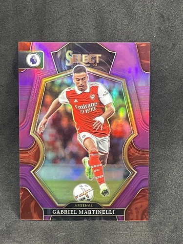 Gabriel Martinelli 2023 Panini Select Purple Prizm /135