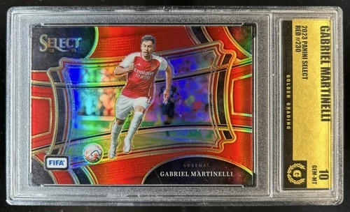Gabriel Martinelli 2024 Panini Select Red Prizm #230