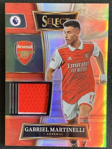 Gabriel Martinelli 2022 Panini Select Silver