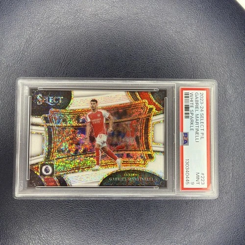 Gabriel Martinelli 2023 Panini Select White Sparkle Prizm