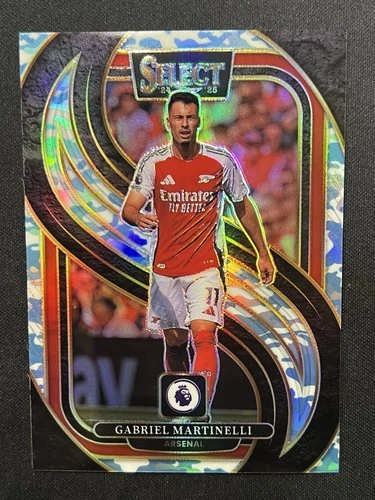 Gabriel Martinelli 2024 Panini Select Winter Camo /49