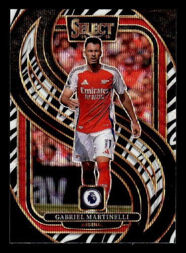 Gabriel Martinelli 2024 Panini Select Zebra #134