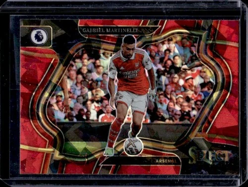 Gabriel Martinelli 2022 Panini Seleziona Premier League Red Ice Field Level #220