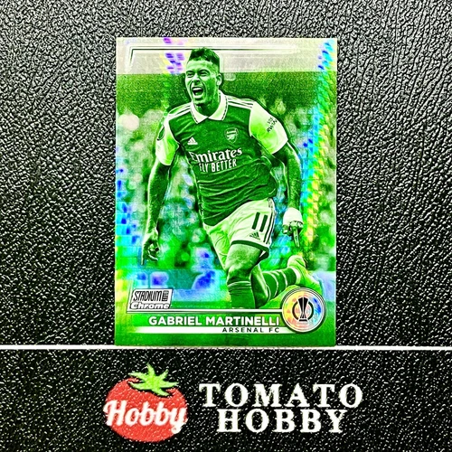 Gabriel Martinelli 2022 Topps Stadium Chrome Night Vision Prism /199