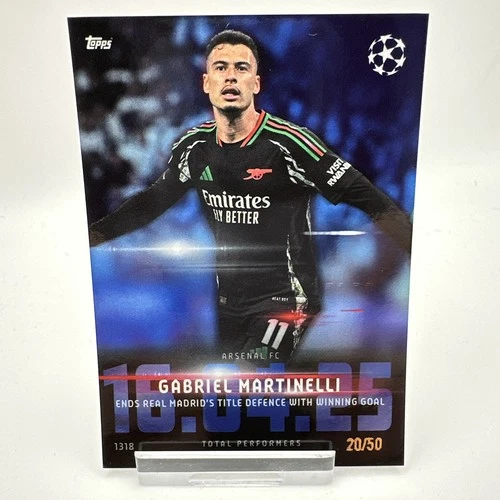 Gabriel Martinelli 2024 Topps Total /50