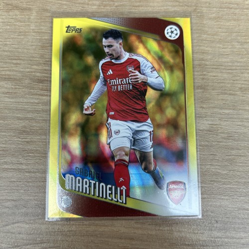 Gabriel Martinelli 2025 Topps UCC Flagship Gold