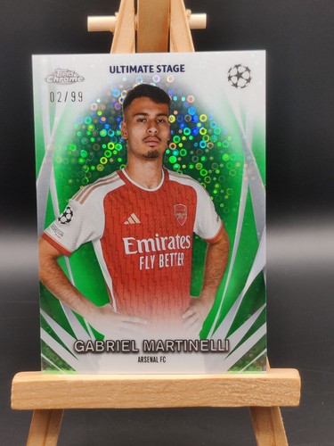 Gabriel Martinelli 2024 Topps UCC Flagship Green /99