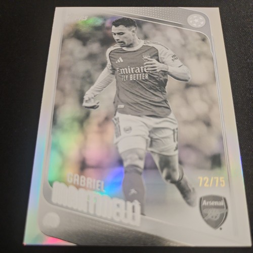 Gabriel Martinelli 2025 Topps UCC Flagship Silver Refractor /75