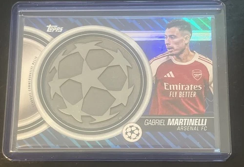 Gabriel Martinelli 2025 Topps UEFA Club Competition
