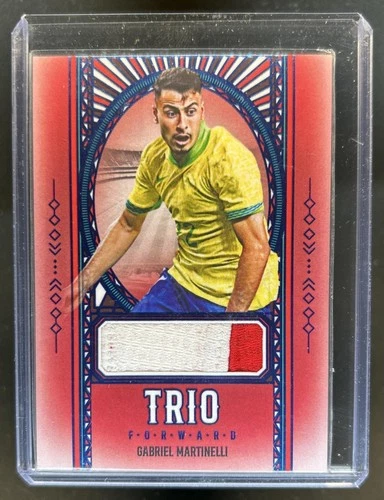 Gabriel Martinelli 2025 Futera Unique Tri Sapphire /10