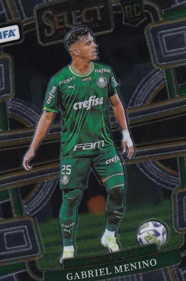 Gabriel Menino 2023 Panini Select Set FIFA - Terrace - Checkerboard