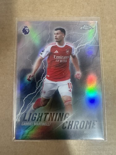 Gabriele Martinelli 2026 Topps Chrome Lightning Chrome