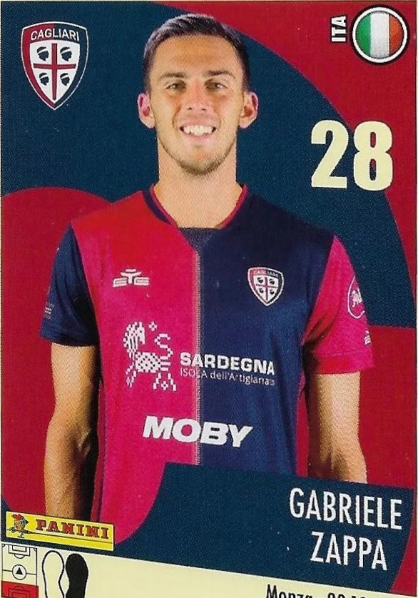 Gabriele Zappa 2024 Panini Calciatori Stickers