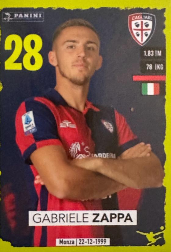 Gabriele Zappa 2023 Panini Calciatori Stickers