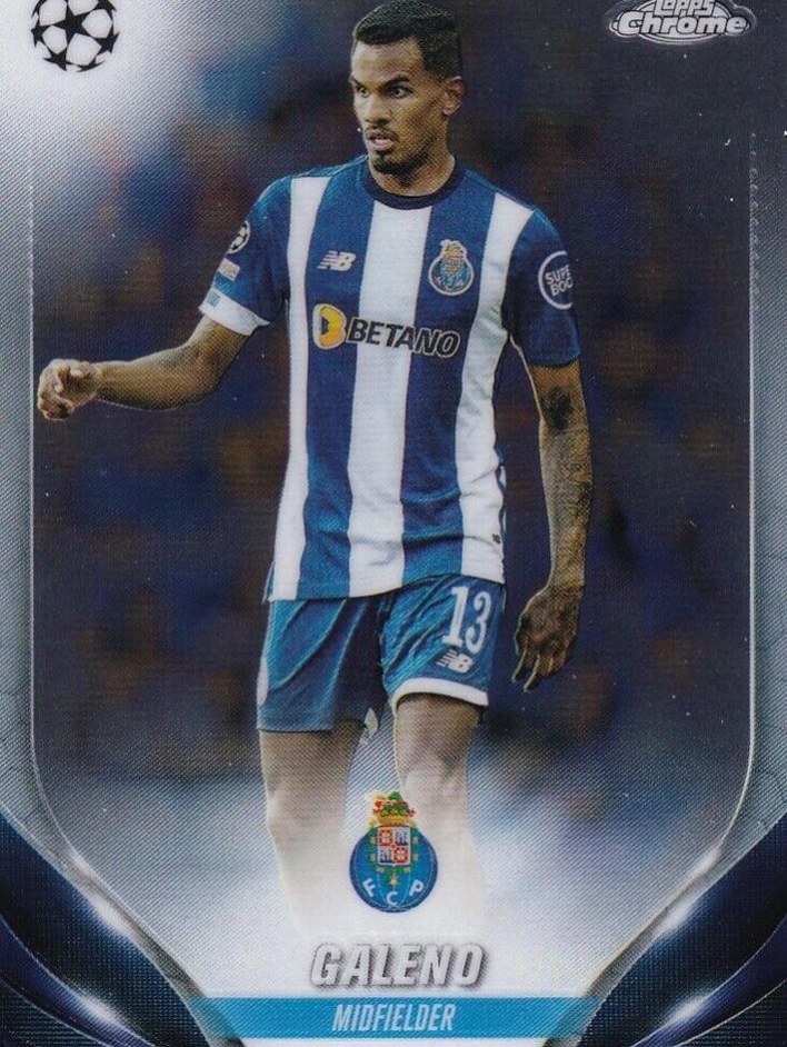 Galeno 2023 Topps Chrome UEFA Club Competitions