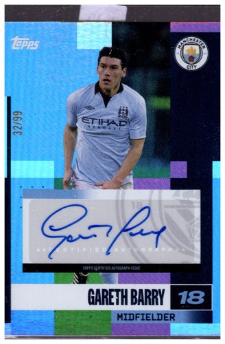 Gareth Barry 2024 Topps Manchester City Team Set /99