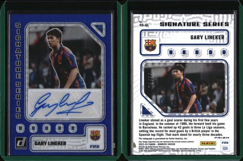 Gary Lineker 2023 Panini Donruss Blue /99