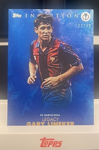 Gary Lineker 2021 Topps Inception /49