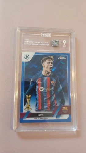 Gavi 2022 Topps Chrome Sapphire Edition