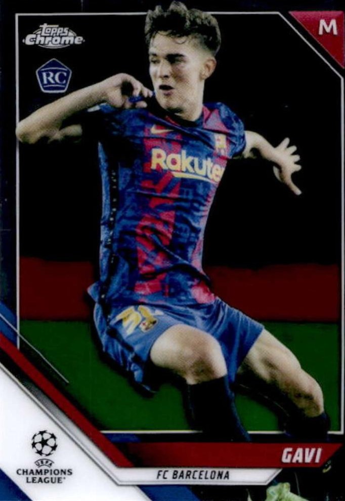 Gavi 2021 Topps Chrome UCC 25