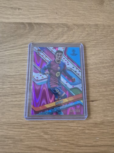 Gavi 2024 Topps Finest Champions League /250
