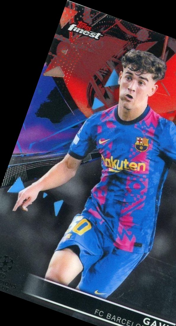 Gavi 2021 Topps Finest UEFA 51