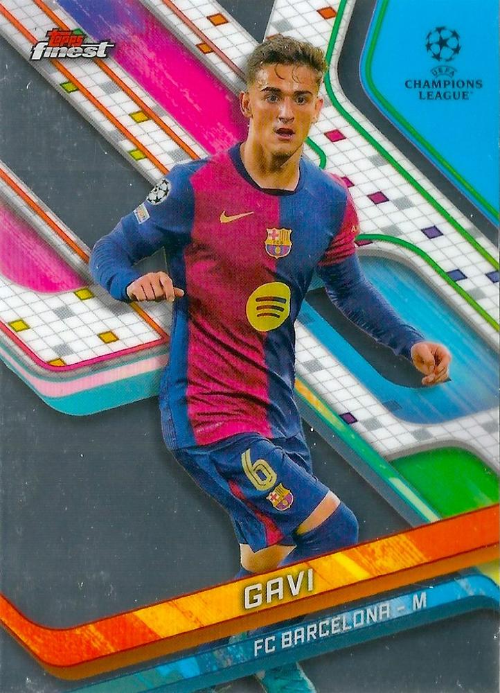 Gavi 2024 Topps Finest UEFA Club Competitions