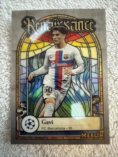 Gavi 2022 Topps Merlin Chrome