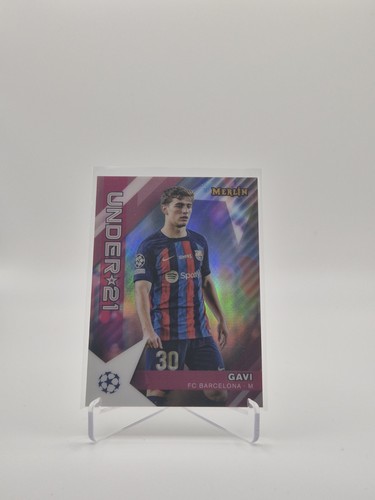Gavi 2022 Topps Merlin Chrome