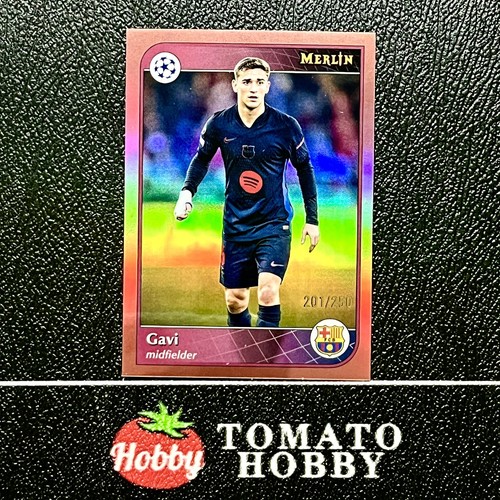 Gavi 2024 Topps Merlin Chrome Gold Pink /250