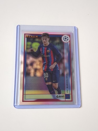 Gavi 2022 Topps Merlin Chrome Refractor