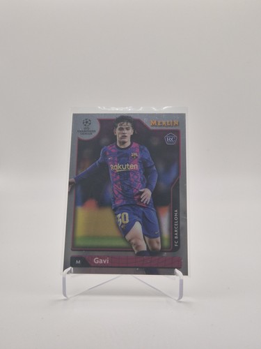 Gavi 2021 Topps Merlin Collection Chrome
