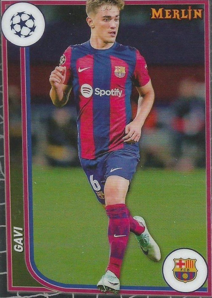 Gavi 2023 Topps Merlin UEFA Club Competitions