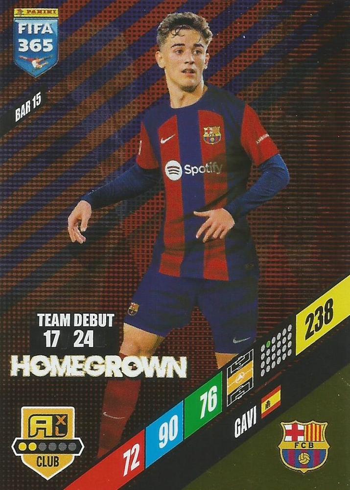 Gavi 2024 Panini Adrenalyn XL FIFA 365